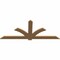 Ekena Millwork Redmond Smooth Timber Gable Bracket, Western Red Cedar, 84"W x 35"H x 1 1/2"D x 5 1/2"F, 10/12 Pitch GBW084X35X0206RED00SWR - alternate 2
